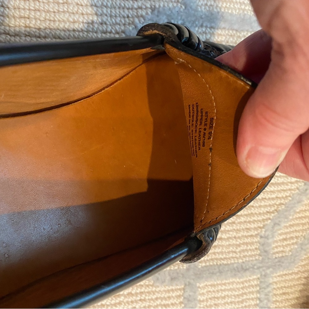 J. Crew Black Leather Penny Loafers - Picture 8 of 8